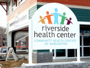 Riverside Health Center Sign