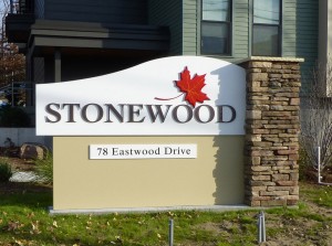 3D Sign Created for Stonewood