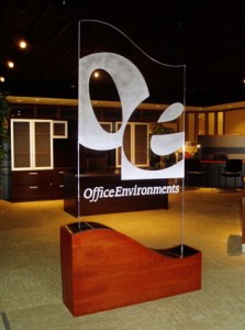 Custom Sign Designed for Office Environments