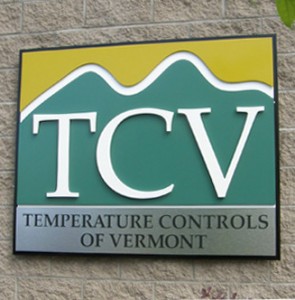 Temperature Controls of Vermont sign